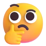 생각하는 이모지